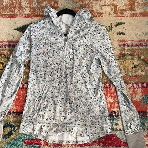 Lululemon petite fleur half zip jacket